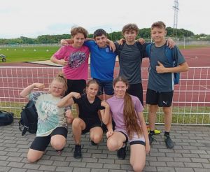 Miniaturka: Półfinał Wojewódzki Igrzysk LZS Szkół Wiejskich w lekkiej atletyce